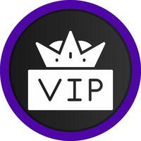 VIP Creative Icon Design vector