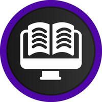 Online Learning Creative Icon Design vector