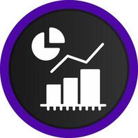 Statistical Analysis Creative Icon Design vector