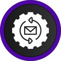 Marketing Automation Creative Icon Design vector