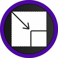 Downsizing Creative Icon Design vector