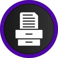 Project Inbox Creative Icon Design vector
