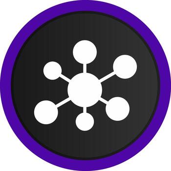 mapa mental creativo icono diseño vector