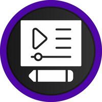 Create Content Creative Icon Design vector