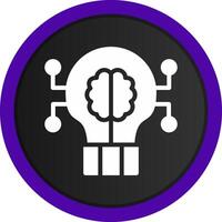 Deep Learning Creative Icon Design vector