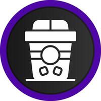 Doner Kebab Creative Icon Design vector