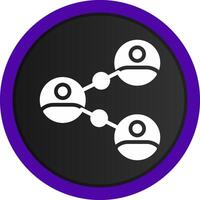 Connected People Creative Icon Design vector