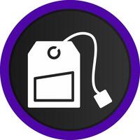 Tea Bag Creative Icon Design vector