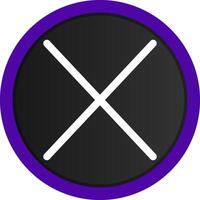 Crose Creative Icon Design vector