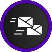 Mass Mailing Creative Icon Design vector