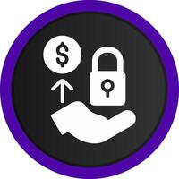 Private Offering Creative Icon Design vector