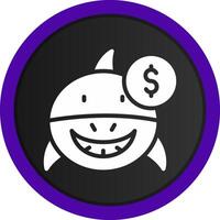 Loan Shark Creative Icon Design vector