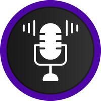 Audio Streaming Creative Icon Design vector