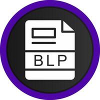 BLP Creative Icon Design vector