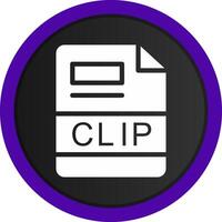 CLIP Creative Icon Design vector