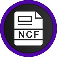 NCF Creative Icon Design vector