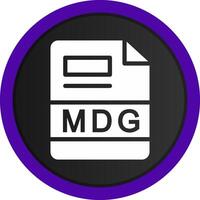 MDG Creative Icon Design vector
