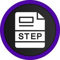 STEP Creative Icon Design vector