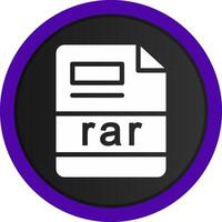rar Creative Icon Design vector
