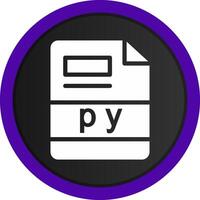 py Creative Icon Design vector