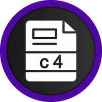 c4 Creative Icon Design vector