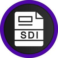 SDI Creative Icon Design vector