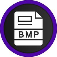 bmp creativo icono diseño vector