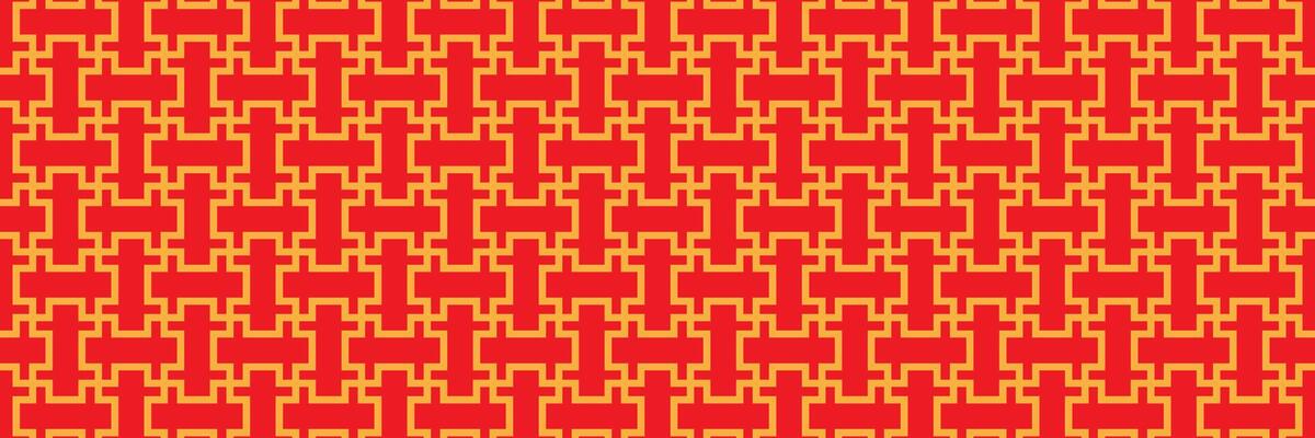 seamless pattern in oriental geometric traditional style