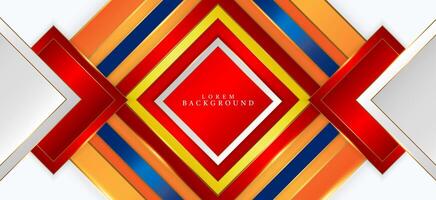 abstract gradient geometric background design vector