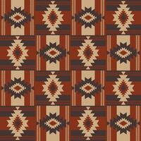 Aztec Southwest patchwork pattern. Southwestern Navajo geometric shape seamless pattern rustic bohemian style. Ethnic geometric pattern use for rug, tablecloth, quilt, cushion, upholstery, etc. vector