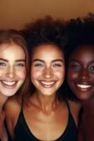 AI generated Group of Women Standing Together photo