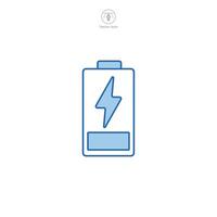 Battery Icon symbol vector illustration isolated on white background