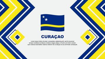 curacao bandera resumen antecedentes diseño modelo. curacao independencia día bandera fondo de pantalla vector ilustración. curacao diseño