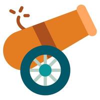 Cannon Icon Ramadan, for infographic, web, app, etc vector