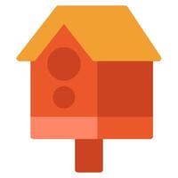 Birdhouse Icon Spring, for uiux, web, app, infographic, etc vector