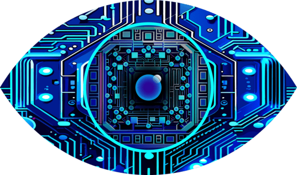 olho o circuito digital tecnologia png