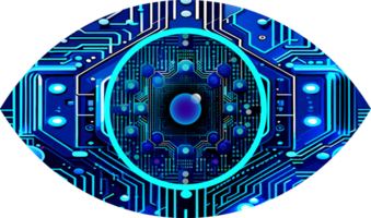 eye circuit digital technology png