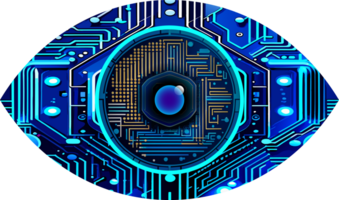 eye circuit digital technology png