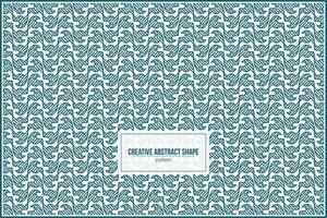 creative abstract shape pattern with multiple diagonal stripes vector