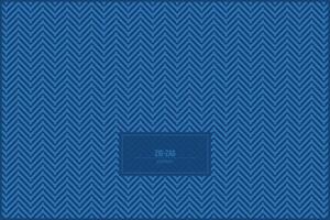 zigzag pattern with beautiful blue monochrome style vector