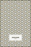 creative hexagon pattern for crowd wallpaper design vector