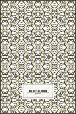 creative hexagon pattern for crowd wallpaper design