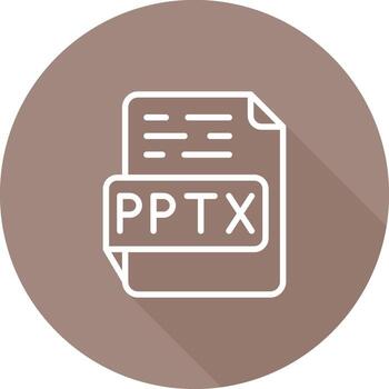 PPTX Vector Icon