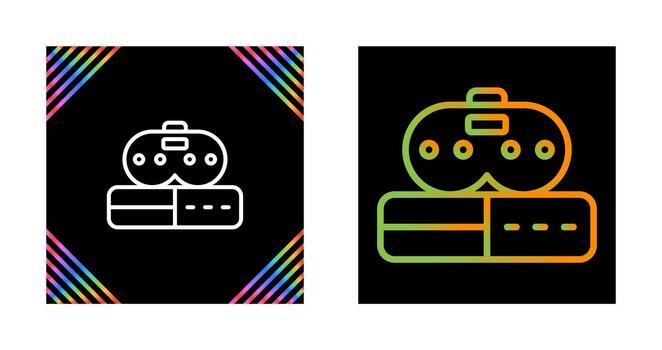 Gaming Console Controller Vector Icon