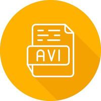 AVI Vector Icon