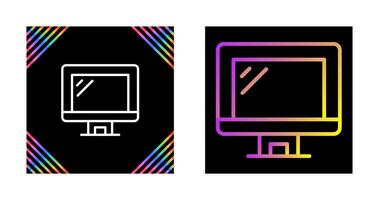 Computer Monitor Vector Icon