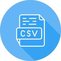 CSV Vector Icon