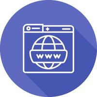 World Wide Web Vector Icon