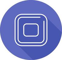 Stop Square Vector Icon