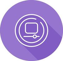 Video Stop Circle Vector Icon